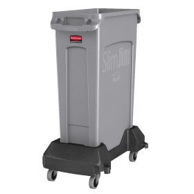 Rubbermaid Slim Jim Transportroller geeignet zum Befördern von 60 und 87 L Abfallbehältern