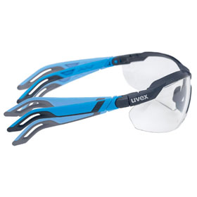 uvex Schutzbrille i-5 durch verstellbare Bügel, optimale Anpassung an viele Gesichtstypen